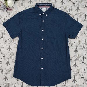 Denim & Flower Slim-Fit Short-Sleeve Size S